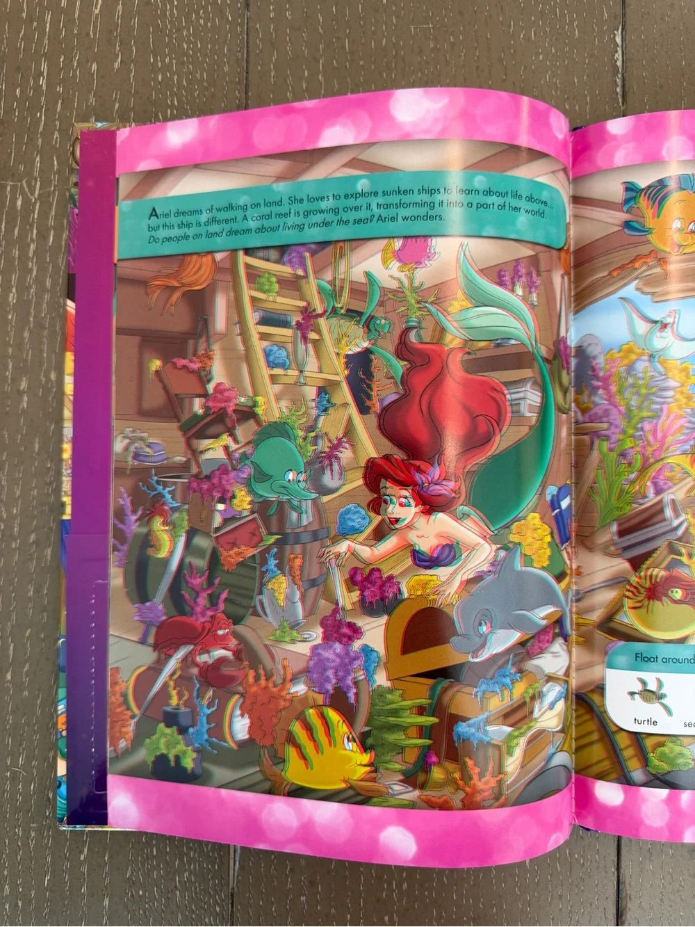 Disney Princess & Marvel Spider-Man Look & Find 3D Kids Books Bundle